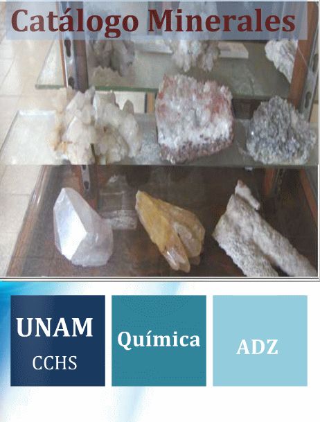 Publicacin: Catalogo de Minerales 