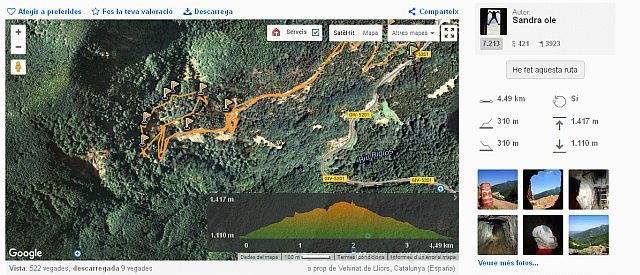 Wikiloc: Gestor de rutes